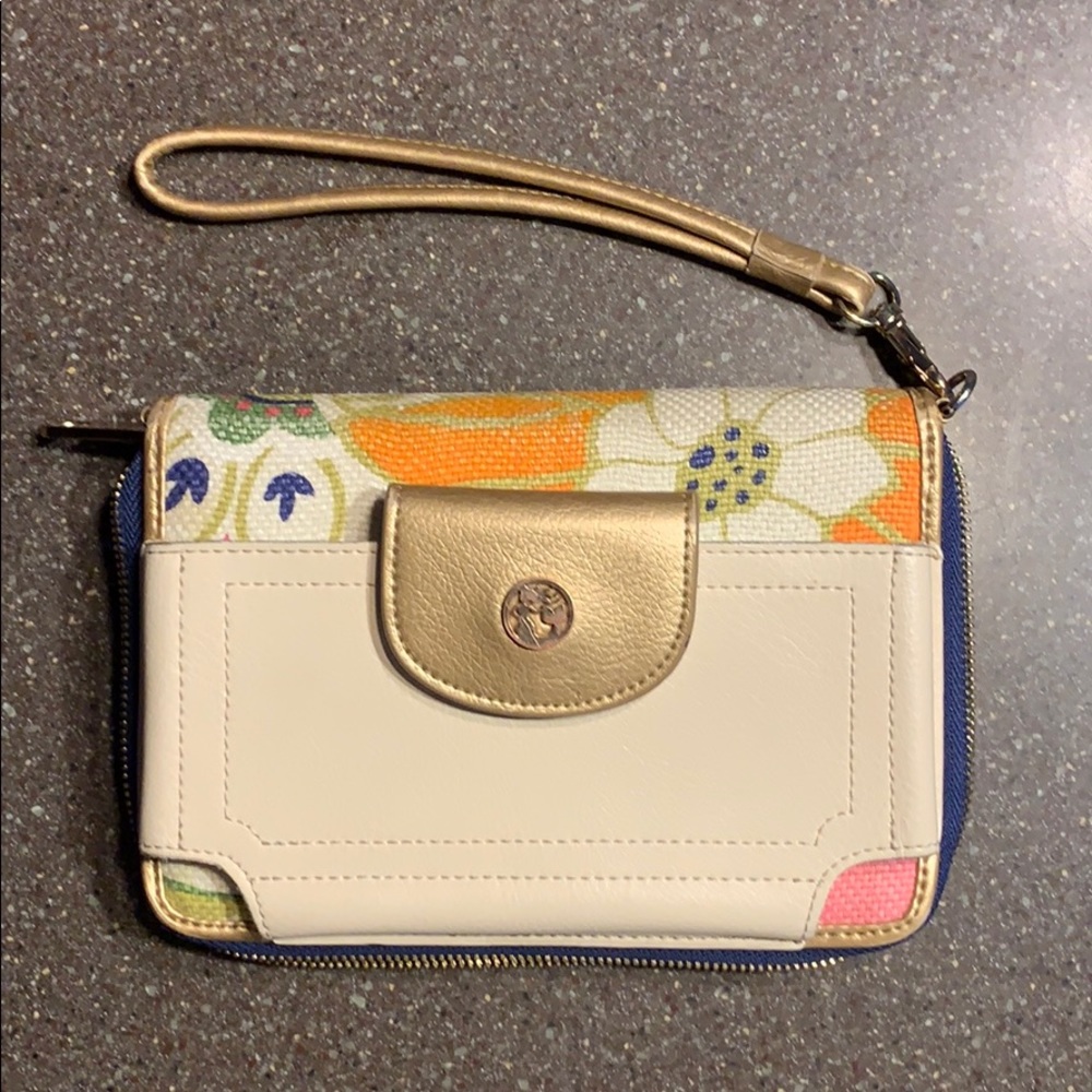 Spartina Zip Around Phone Wallet